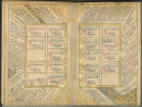 An illuminated page of Arabic text.