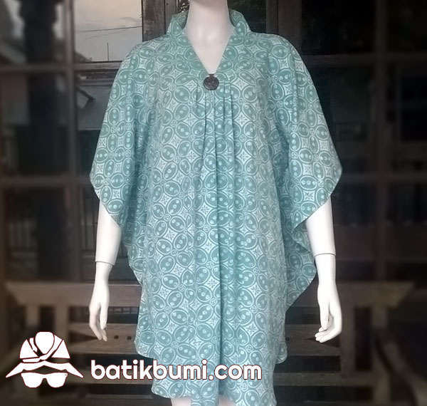 Blus Batik Rayon Kelelawar Kawung