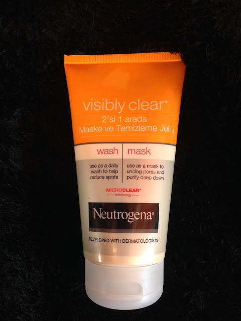 Neutrogena Visibly Clear 2 si 1 arada Temizleme Jeli