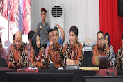 KPU Sulut Hadiri Rapat Pleno  Rekapitulasi Hasil Suara Tingkat Nasional Pemilu 2024 di KPU RI