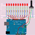 Arduino - Programa 06: Efeito Sequencial Variável com LED