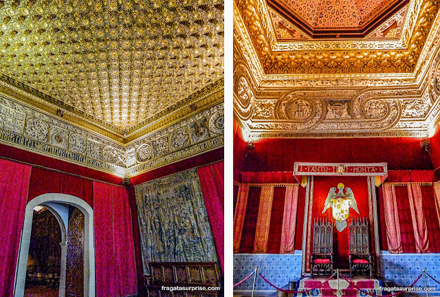 Sala do Trono do Alcázar de Segóvia, Espanha