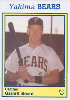 Garrett Beard 1990 Yakima Bears card