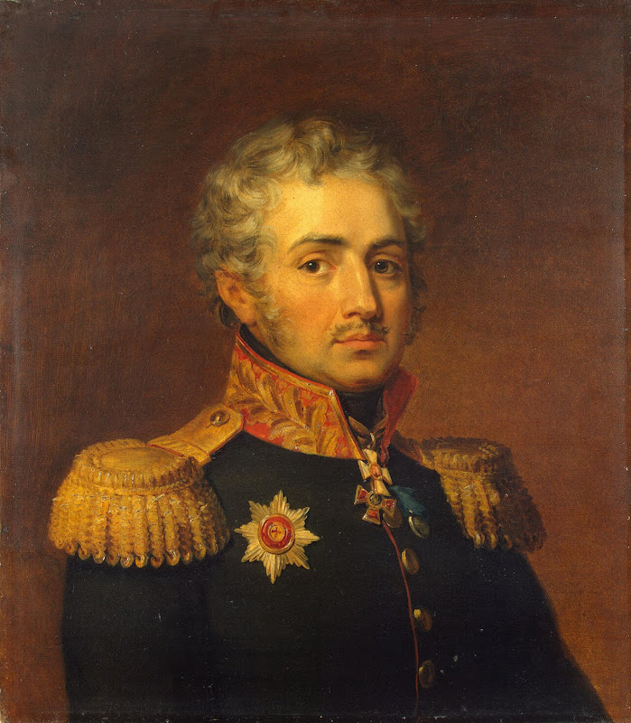 Portrait of Ivan Ye. Shevich by George Dawe - History, Portrait Paintings from Hermitage Museum