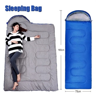 Camping Sleeping Bag Ultralight Waterproof Warm Envelope Backpacking Sleeping Bags With Pillow