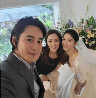 Korean actress Jang Nara got married in Seoul