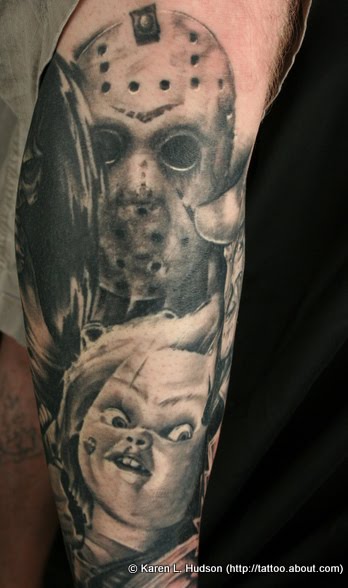 Jason and Chucky Tattoos