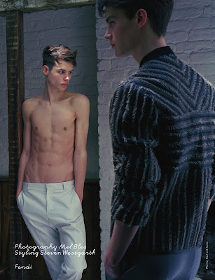 Models are Jacob Benjamin, Robbie Wadge, Saul Rodgers, Harry Skinner, 