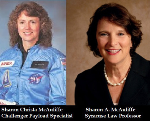 SHARON CHRISTA MCAULIFFE