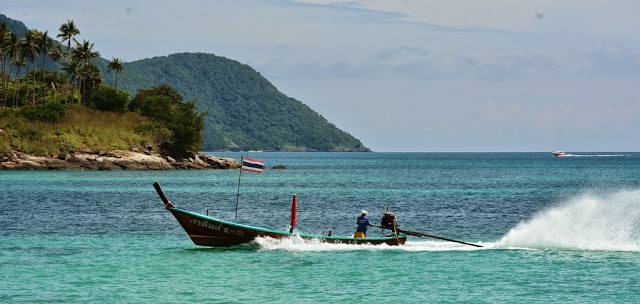 Rawai Beach Phuket longtail speed