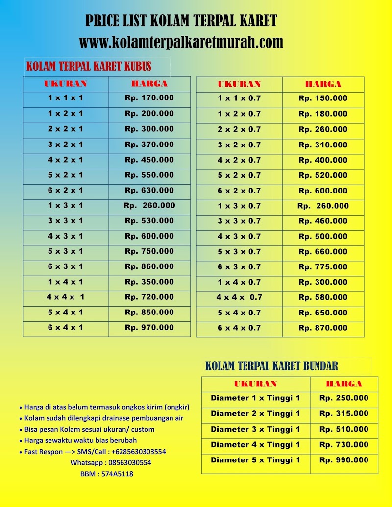 Ide Terbaru 14+ Jual Terpal Kolam Ikan