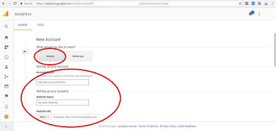 cara menambah blog baru ke google analytics