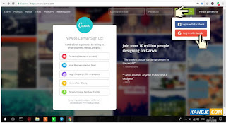 Langkah 1 Membuat Logo Online Gratis di Canva.com