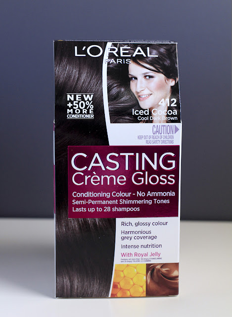 L'Oreal Casting Creme Gloss 412 Iced Cocoa box