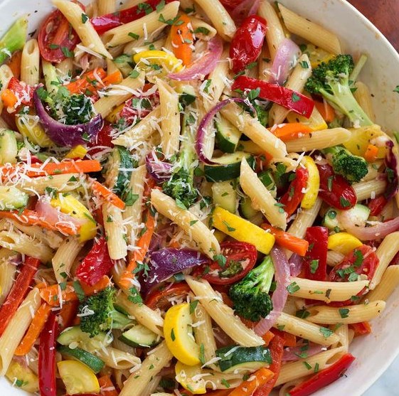 Pasta Primavera #vegetarian #versatile