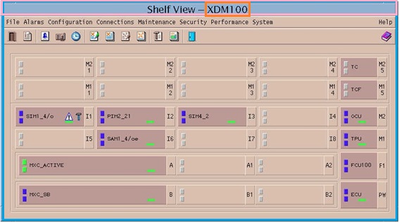 XDM-100 Shelf