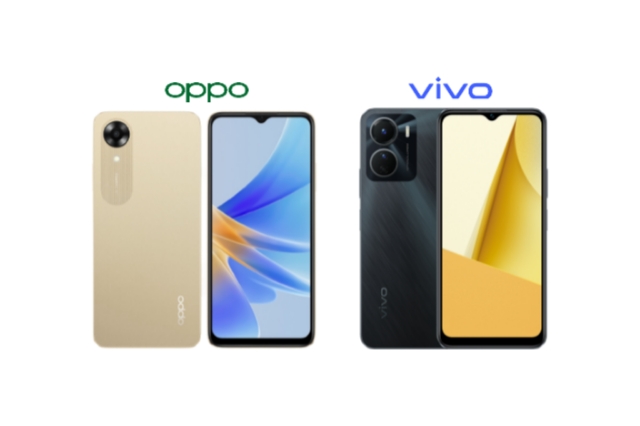 Duel OPPO A17k vs vivo Y16