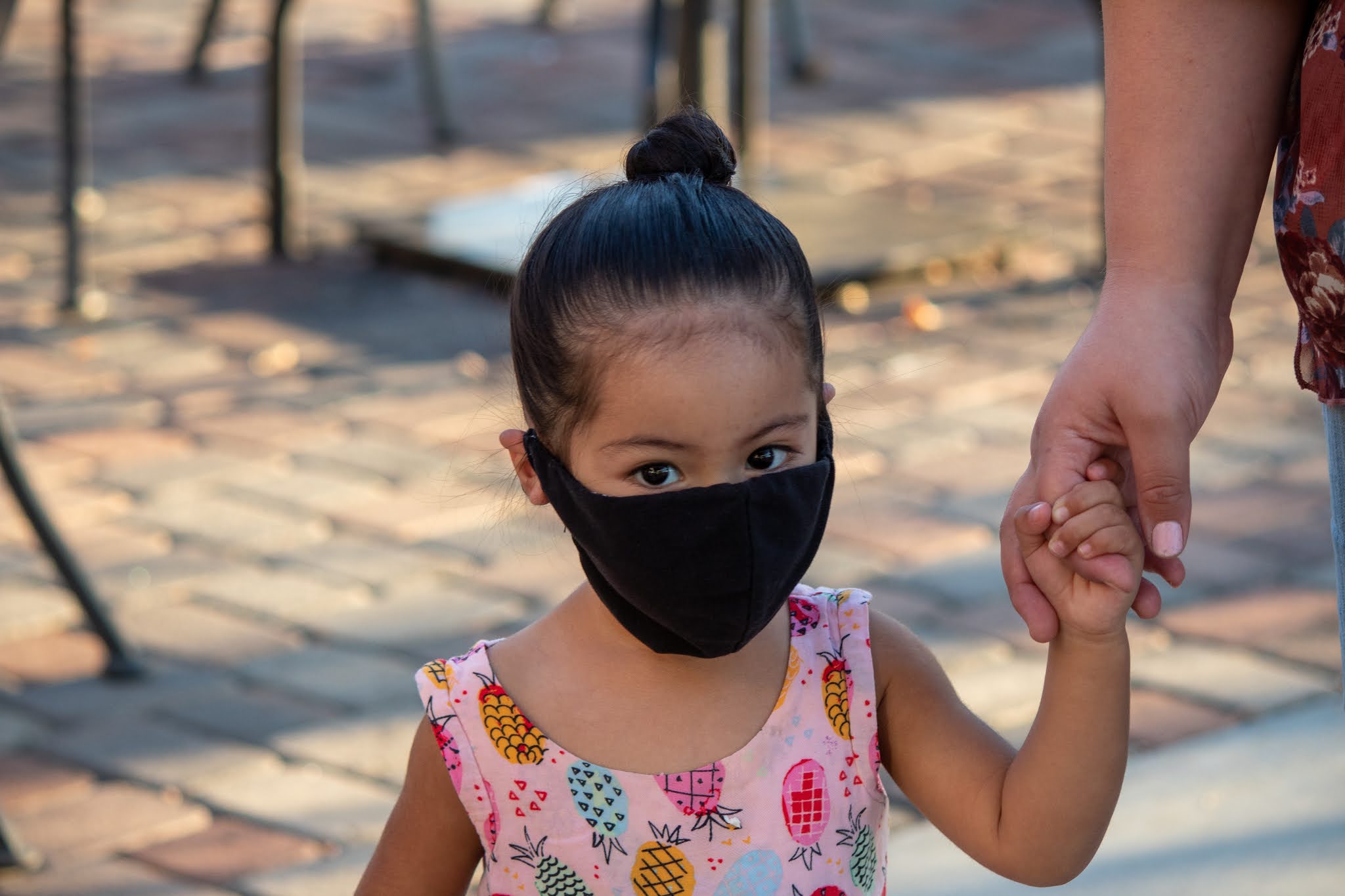 wearing masks in the Montessori environment