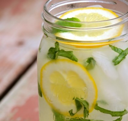 Basil Lemonade #drinks #summer