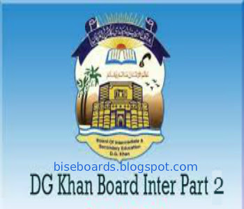 BISE DG Khan Board Intermediate Part 2 Result 2015