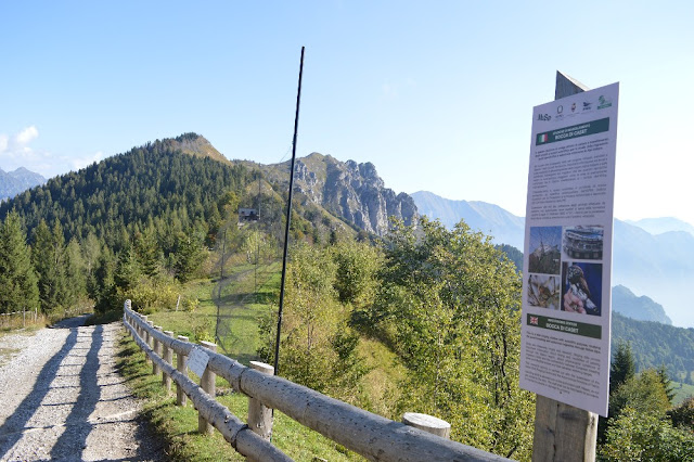 monte corno ferrata pellegrini lago di ledro