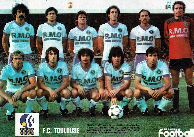 TOULOUSE F.C 1982-83. By Panini.