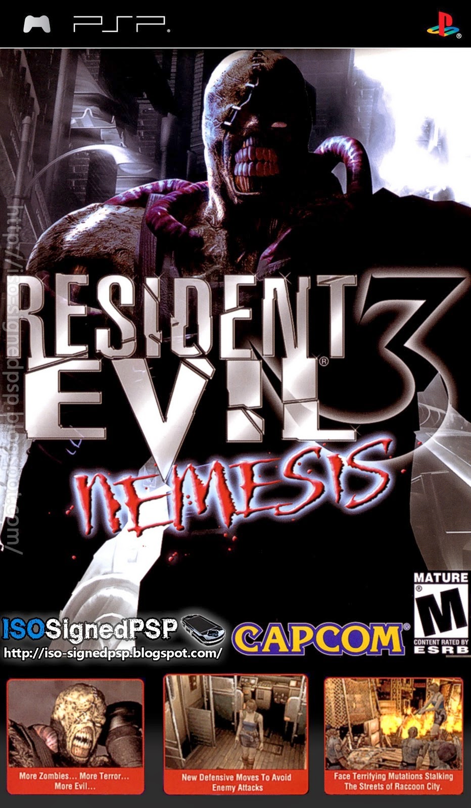 PSP] Resident Evil 3 [JPN][EBOOT] - FastLoad PSP Game Download