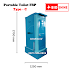 Portable Toilet FRP Bioshine Type C / Toilet Portabel Ramah Lingkungan / Toilet Umum Portable