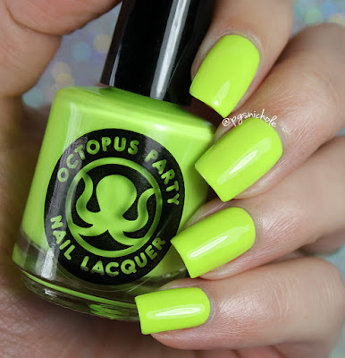 Octopus Party Nail Lacquer Racqueteering | Summer 2016