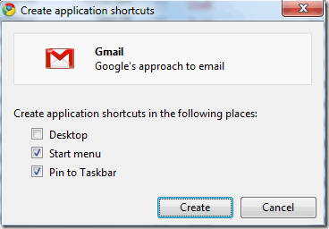 Application Shortcuts