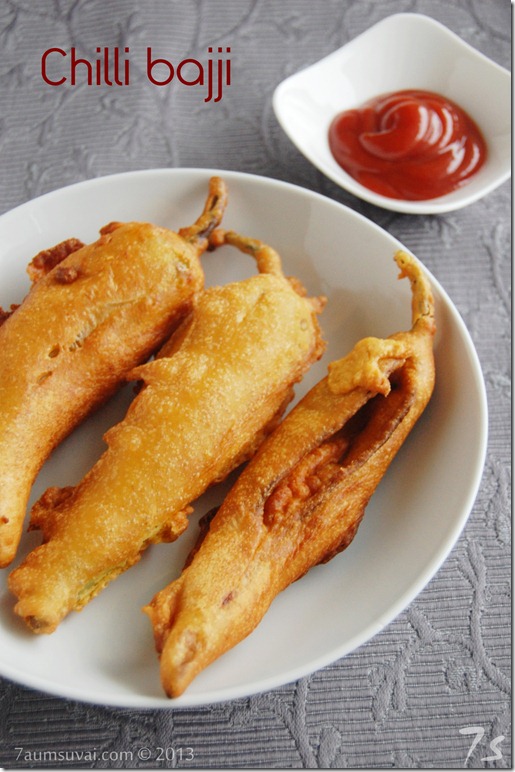 Chilli bajji / Milagai bajji