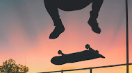 Evening Skateboarding mobile wallpaper