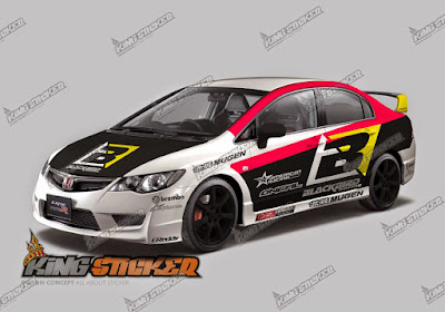 Koleksi Cutting Sticker Mobil Racing Terbaru