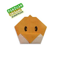 Origami Anak Ayam Lucu