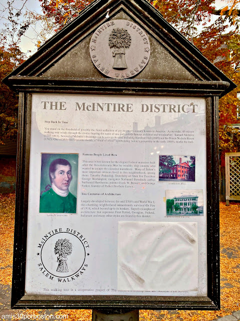 Distrito Histórico McIntire en Salem