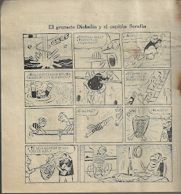 El Capitán Serafín y el Grumete Diabolín (Segura) Juguetitos nº 3, febrero de 1955