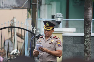 Upacara Hari Kesadaran Nasional, Wakapolresta Yogyakarta : Dukung Promoter Maksimalkan Pelayanan