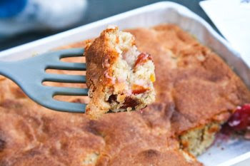 Peach-Plum Cake