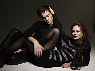 Chuck Bass and Blair Waldorf played by Leighton Meester and Ed Westwick are