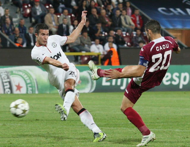 Champions League Match gallery, CFR Cluj vs manchester united