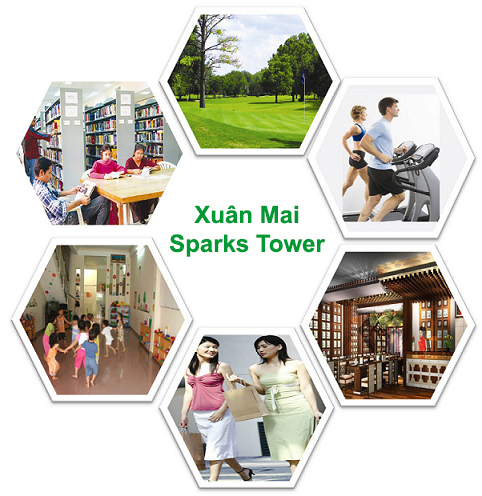 Tiện ích của chung cư Xuân Mai Sparks Tower Dương Nội