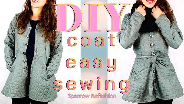DIY | how to sew a coat | Free Pattern 