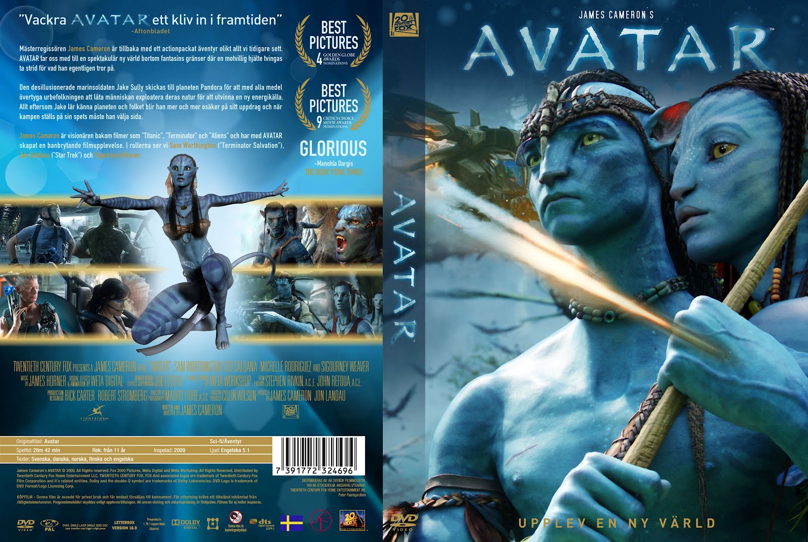 Avatar Dvd Cover