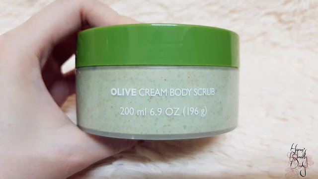 Review; The Body Shop's Olive Cream Body Scrub