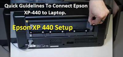 Epson XP 440 Setup