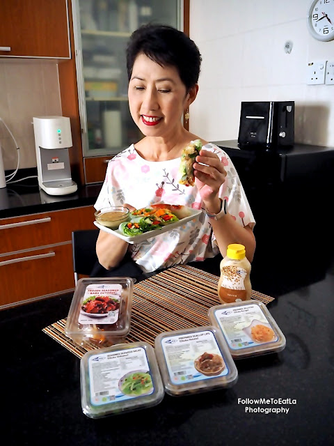 KANIKA Salad Rolls Recipe With KANIKA Ready-To-Eat Frozen Japanese Delicacies