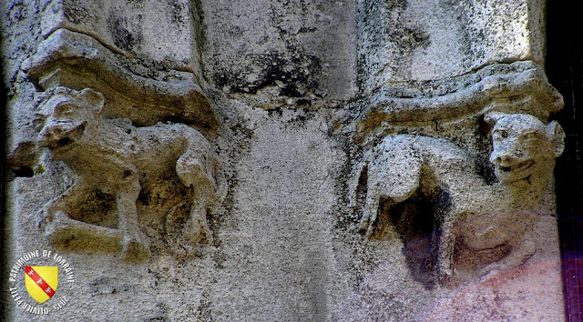 SAINT-NICOLAS-DE-PORT (54) - Basilique Saint-Nicolas (Extérieur - Culots sculptés)