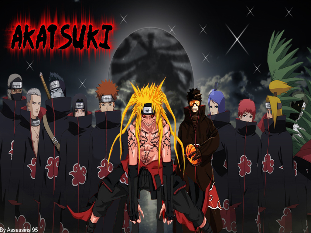 There are complete akatsuki wallpaper with all character, included ...