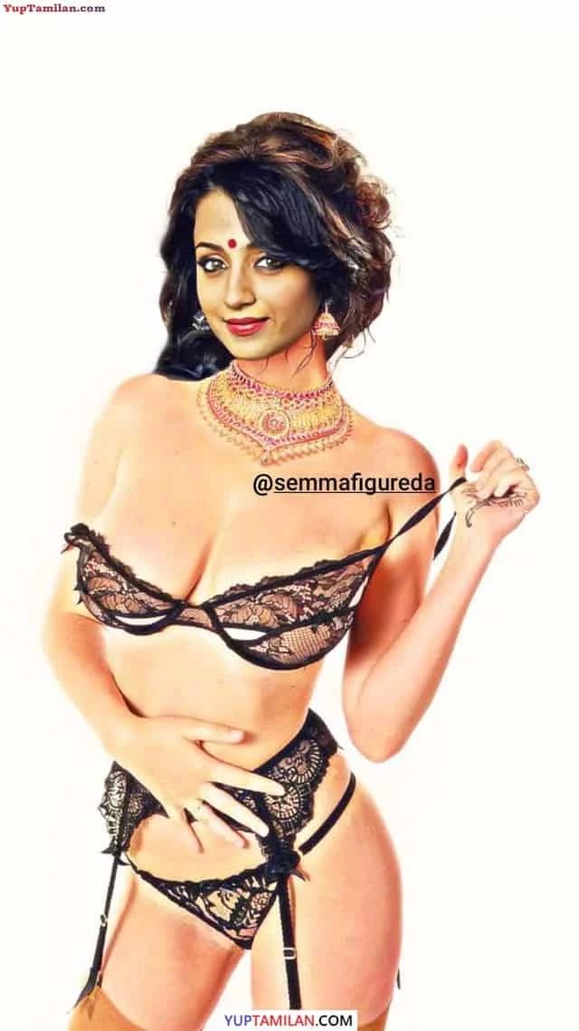 Trisha Krishnan Sexy Bikini Pics- Near Nude Images