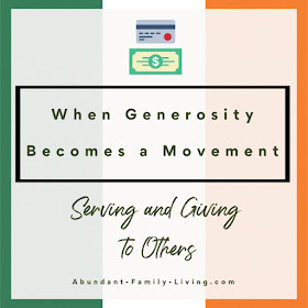 When Generosity Becomes a Movement